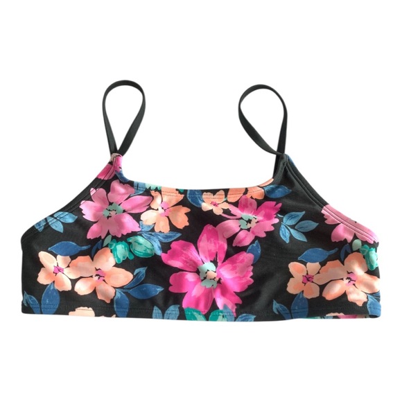art class Other - art class Floral Bikini Top - Black, Pink, Blue
